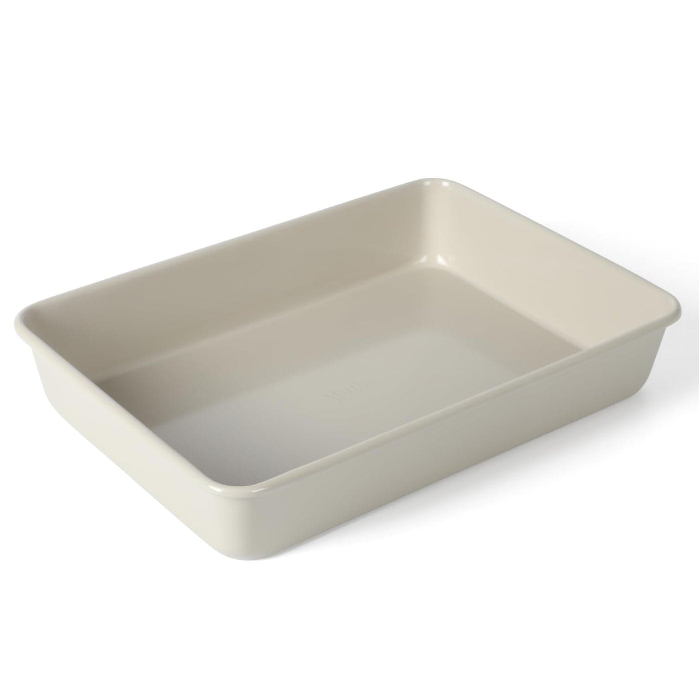 Martha Stewart Gallen 13 x 9 Inch Rectangular Nonstick Carbon Steel CakeBaking Pan Cool Grey