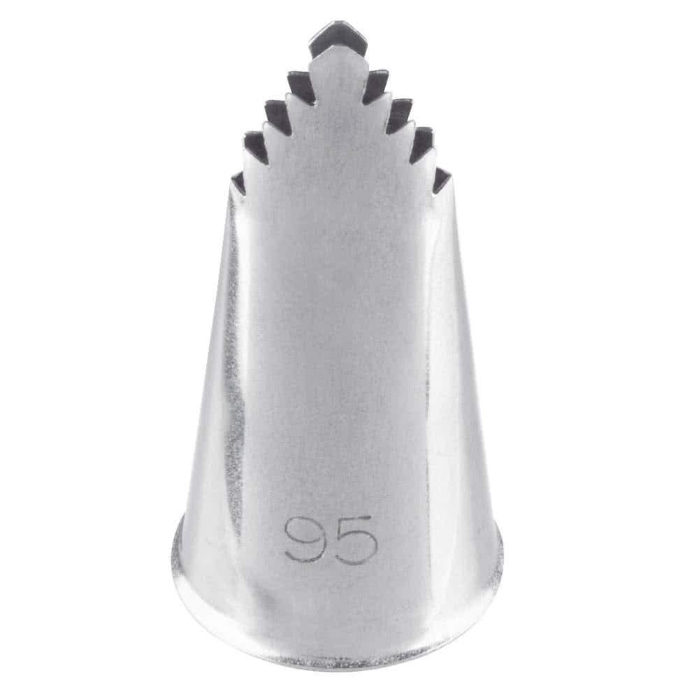 Ateco French Leaf Ruffle Decorating Pastry Tip 95