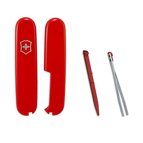 Victorinox Red Scales + colour accessories for 91mm Swiss Army