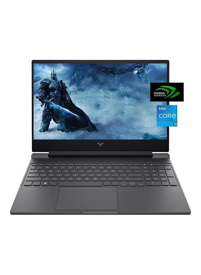 Victus 15-fa0031dx (Upgraded Version) Laptop With 15.6-Inch Display, Core i5-12450H Processor/32GB RAM/1TB SSD/4GB Nvidia Geforce GTX 1650 Graphics/Windows 11 Home English Black