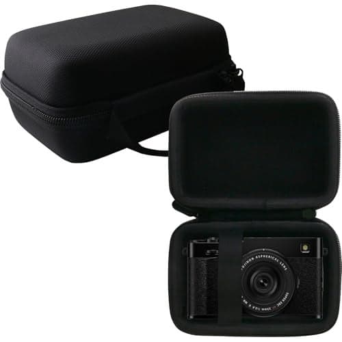 WERJIA Hard EVA Travel Case for Fujifilm X-E5 Mirrorless Digital Camera (Fits XF23mmF2.8 Lenses) (black)