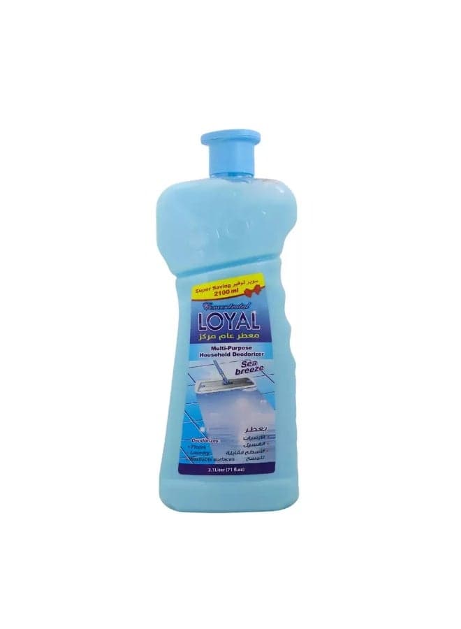 Loyal Concentrated Sea Breeze Fragranced Multi-Purpose Household Deodorizer- 2100ml
