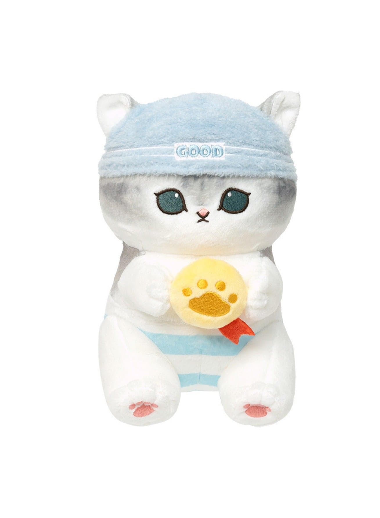 20cm Swimming Cat Doll Plush Toy | Mofusand Character | Soft And Cute | Cartoon Doll | Suitable As A Gift For Children Over 3 Years Old