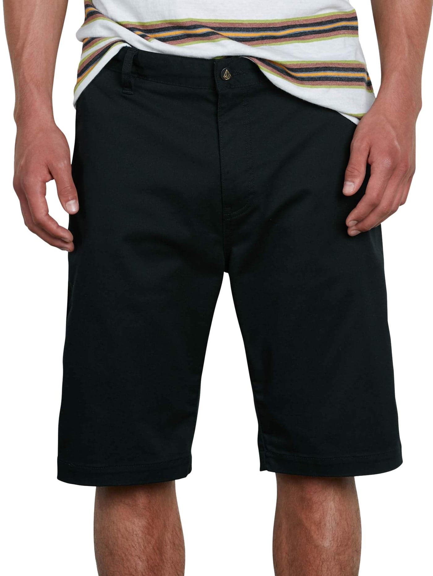 Volcom mens Vmonty Stretch Chino Shorts Black 40 US
