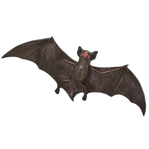 Safari Ltd Brown Bat Figurine Detailed 9 Plastic Model Figure Fun Educational Play Toy for Boys Girls Kids Ages 3