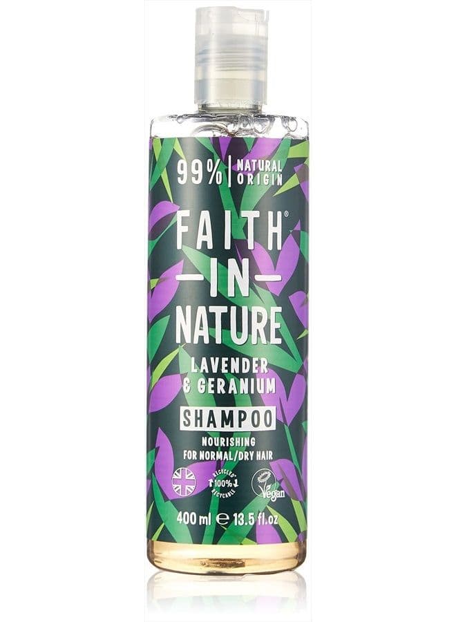 Shampoo for Normal to Dry Hair Lavender Geranium 13 5 fl oz 400 ml