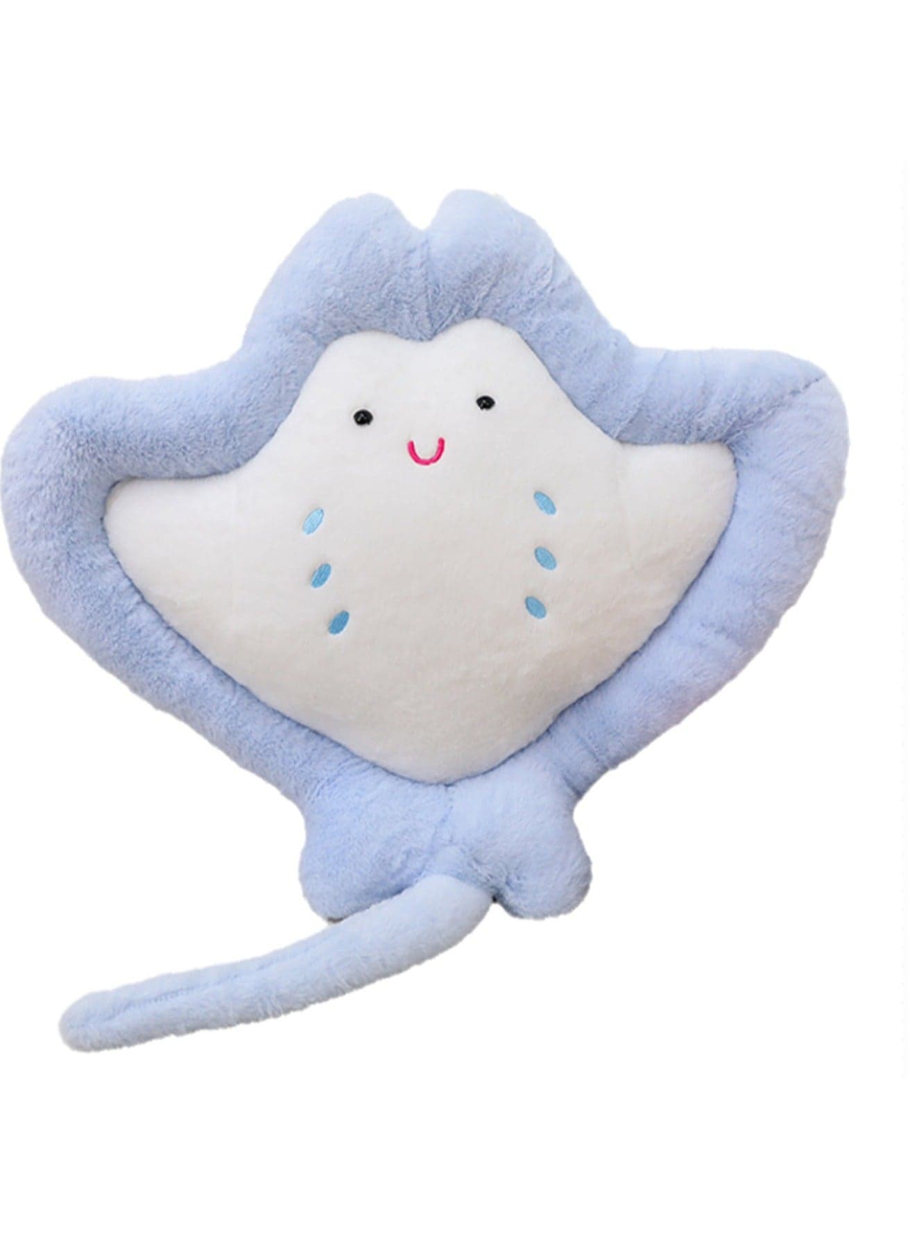 60 CM Cute Cartoon Marine Animals Plush Toy Soft Stuffed Doll For Girls And Boys All Ages Gift(Blue)