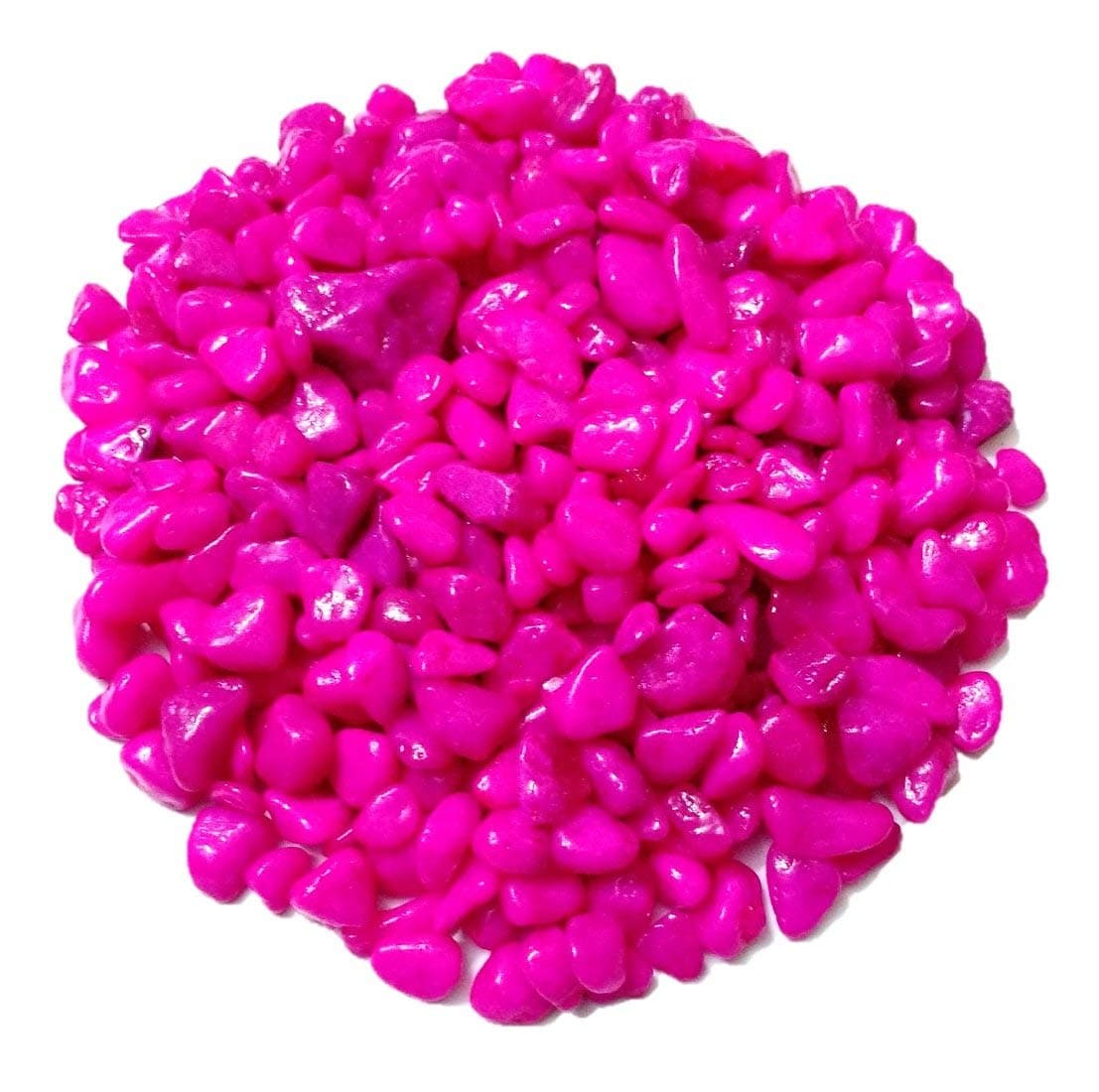 VANNEF Stone Decorative Aquarium and Vase Fillers Pebbles for Garden and Home Decor (Pink, 3950gm)