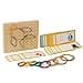 HNYG Wooden Geoboard for SeniorsActivity Kits for Dementia PatientsDementia Activities for SeniorsDementia Products for ElderlyToys for Alzheimers PatientsGifts for People with Dementia