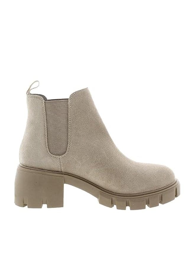 Steve Madden Women's HOWLER Ankle Boot, Sand Suede, 6.5