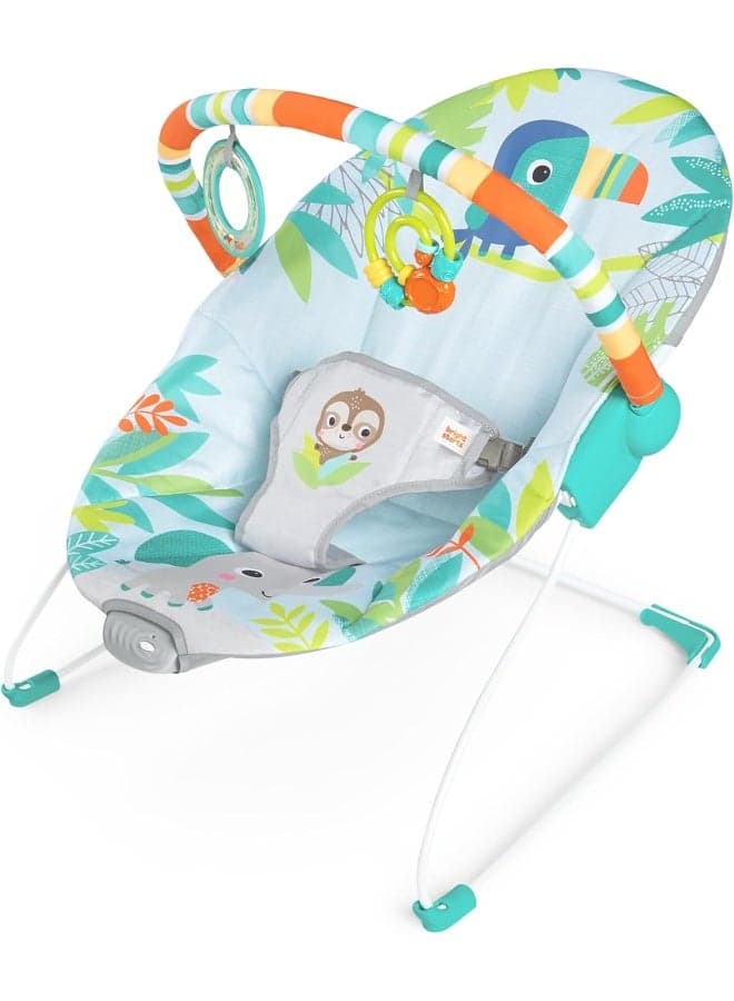 BRIGHT STARTS™ RAINFOREST VIBES(TM) VIBRATING BOUNCER