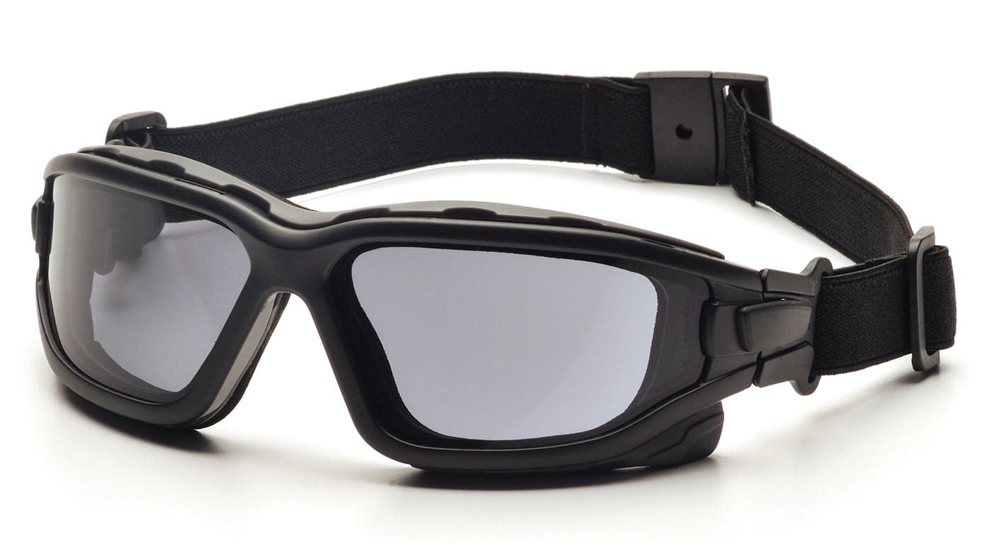 Pyramex IForce Sporty Dual Pane AntiFog GoggleBlack FrameGray AntiFog Lens