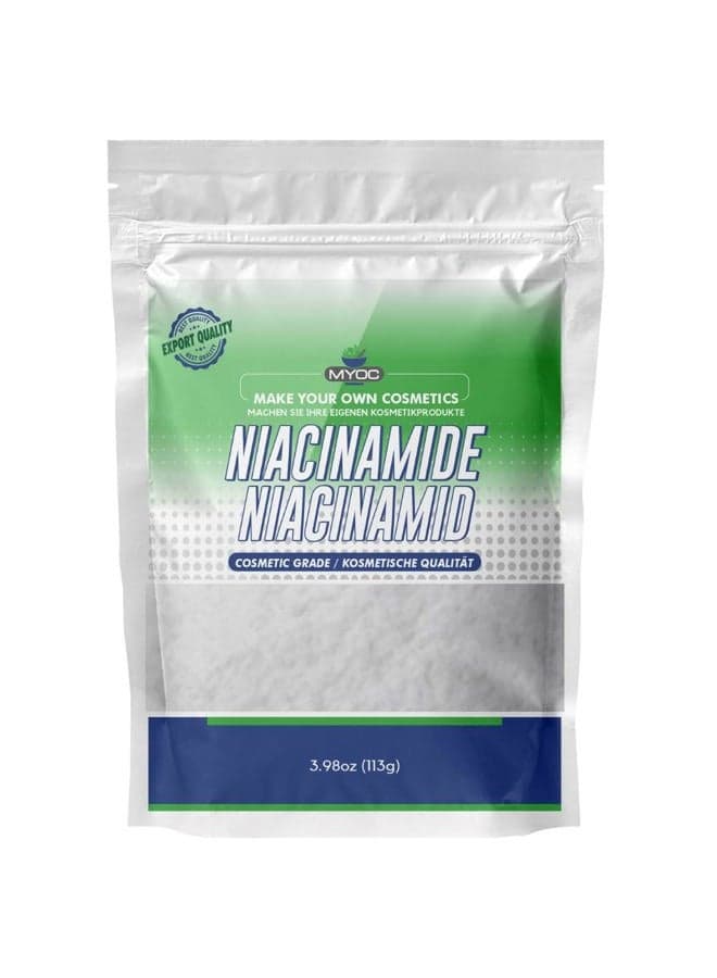 Myoc Niacinamide Powder | Cosmetic Grade | DIY Skincare & Beauty Formulations | 3.9oz / 113g