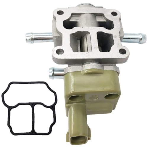 EPSIRMP 22270-62050 Idle Air Control Valve with Gasket Compatible with Toyota 2000-2003 Tundra, 1997-1998 T100, 1997-2004 Tacoma, 1996-2000 4Runner 3.4L Replaces# 2227062050 2H1374 AC197