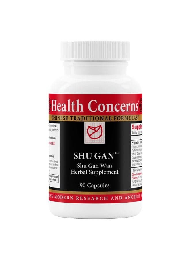 Shu Gan - Liver Health Formula & Digestion Support Supplement - 90 Capsules