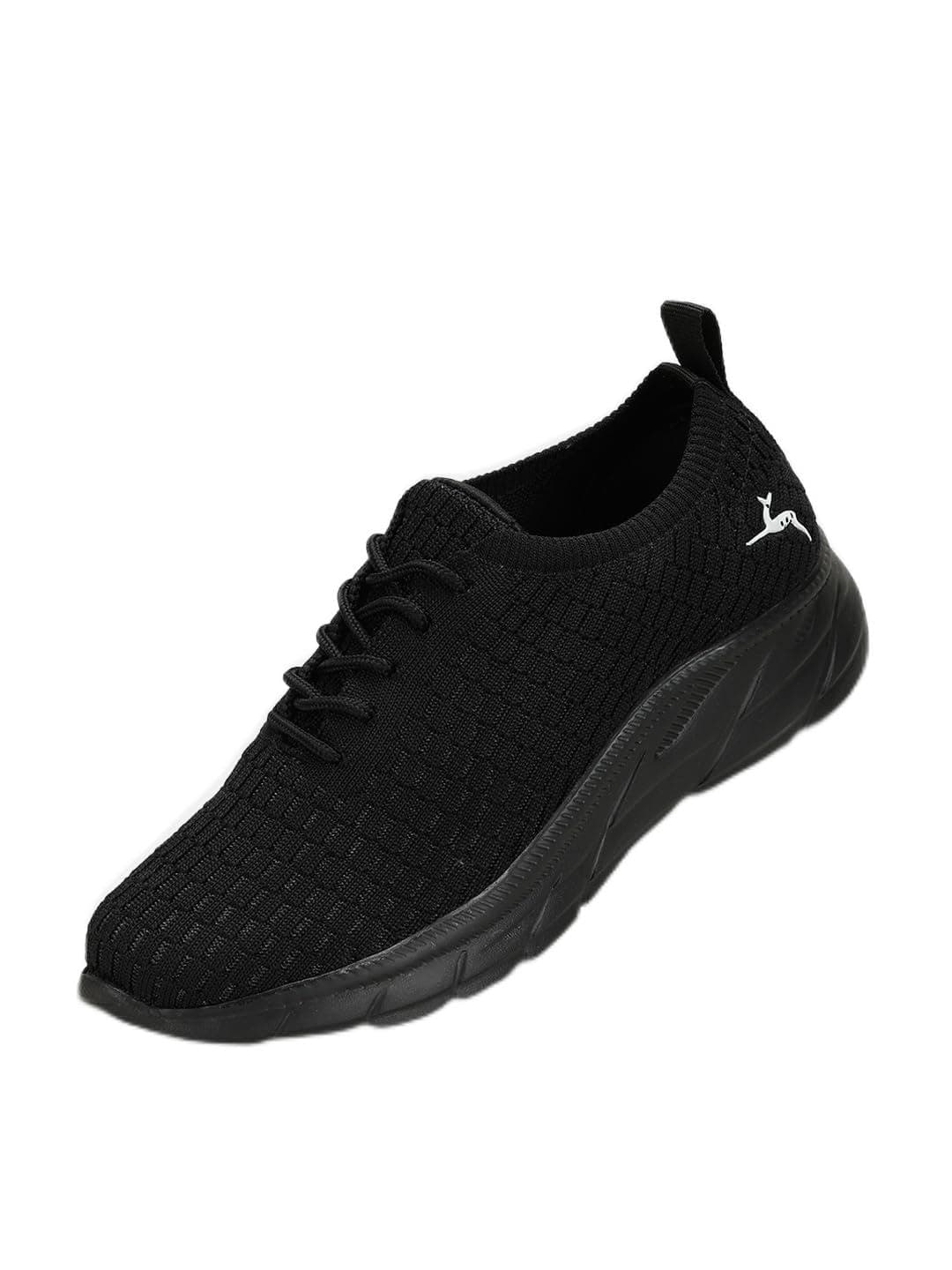 Marc Loire Comfortable & Stylish Slip-on Athleisure Sneaker Shoes with Comfort Insole for Athletics, Gym Training, Jogging, Running & Walking | Lightweight Casuals Shoes for Women (Black, UK Footwear Size System, Adult, Women, Numeric, Medium, 3)