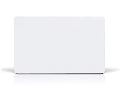 eSSL Mifare 1K Contactless 1Kv RFID 1356 MHz Plain White Smart Cards Pack of 25