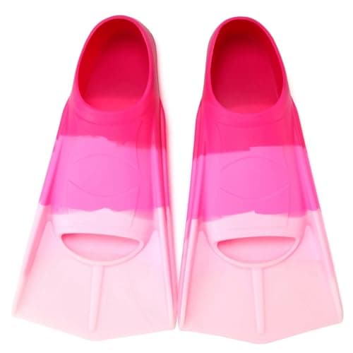 Foyinbet Kids Swim Fins,Short Youth Kids Fins Swimming Flippers for Lap Swimming and Training for Children Girls Boys X-Small