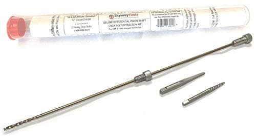 Deluxe Differential Pinion Shaft Lock Nut Bolt Extractor Kit