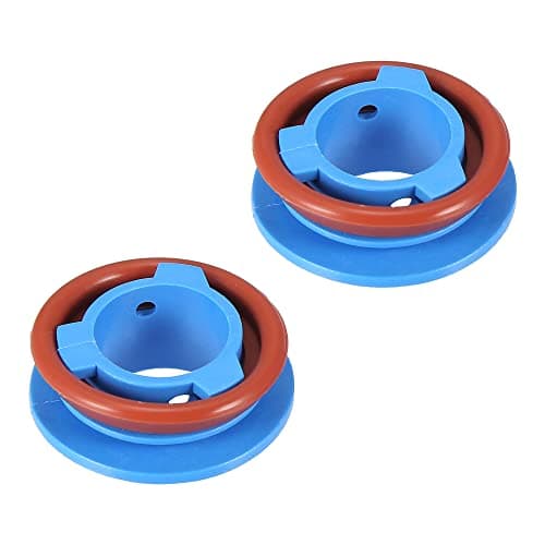 X AUTOHAUX 2pcs H11 LED Headlight Adapter Base Bulb Sockets Retainer Holder Universal for Car Blue