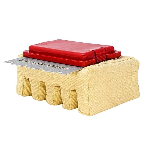 Grill Rescue BBQ Replaceable Cleaning Head, Bristle Free - Durable and Unique Grate Scraper Tools for Cast Iron or Stainless-Steel Grates, Barbecue Cleaner