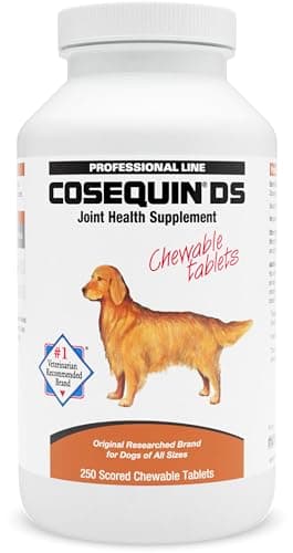 Nutramax Cosequin for Dogs Joint Health Supplement, Contains Glucosamine for Dogs, Plus Chondroitin, Supports Healthy Joints, Chewable Tablets, 250 Count