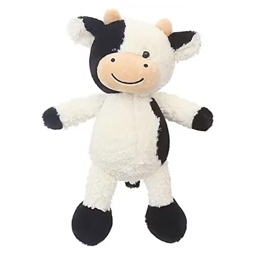 YUKOUQIAN Cow Stuffed Animal Cute Plush Doll SoftToy 98 Gift for Girls Boys Birthdays Christmas Childrens Day Halloween Thanksgiving Day Cow Stand