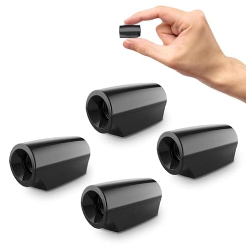 Elook Deer Warning Whistles Device for Car Save Deer Whistle with Upgraded Acrylic DoubleSided Tape Mini Size 4 Pack Patent Registered