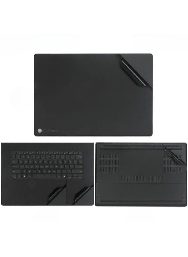 Laptop Decal Cover Compatible with ASUS ProArt P16 2024 H7606 H7606W 16-inch Anti-Scratch Sticker Three Sided Notebook Film Laptop Film