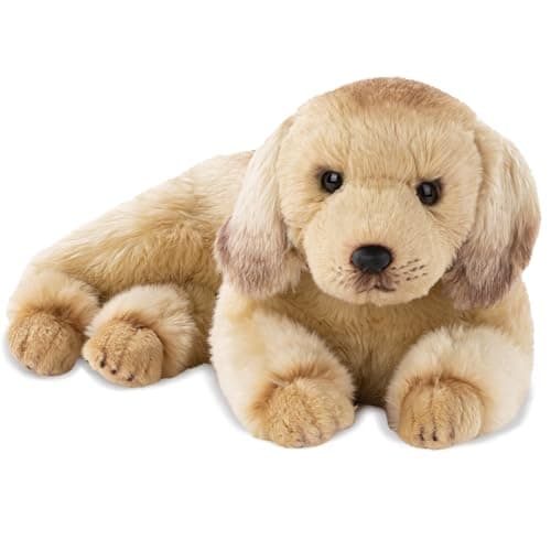 Bearington Baker The Everyday Golden Retriever Stuffed Animal 13 Inch Stuffed Puppy Ideal as a Christmas Valentines and Thanksgiving Gift for Ages 310 Years and Beyond