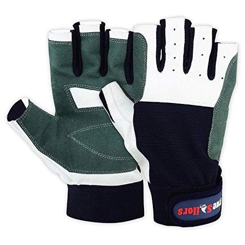 MRX Sailing Gloves Fishing Kayak Gloves for Men & Women Rowing Water Ski Canoe Paddle Sailing Gear Women Paddling Short Finger Kayaking Glove