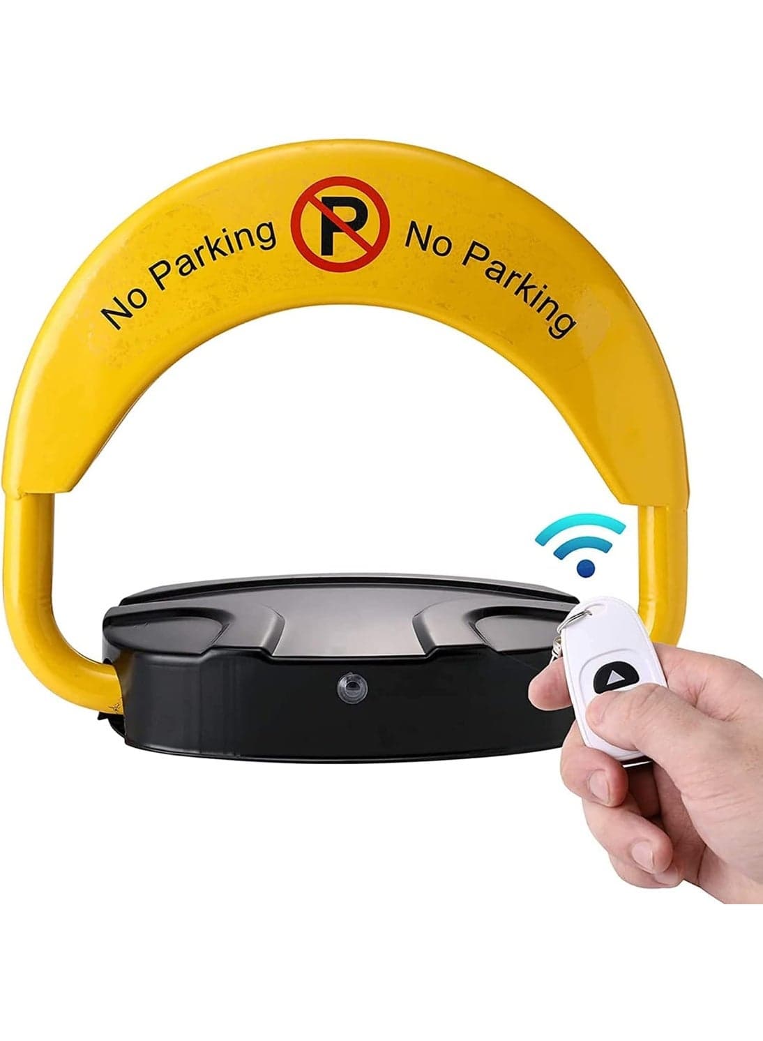 Heavy-Duty Remote-Controlled Automatic Parking Lock – Waterproof, Rechargeable, Smart Anti-Theft No Parking Barrier for Reserved Parking Protection in Any Weather