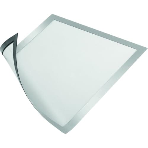 Durable Duraframe Magnetic Sign Holder, 8.5 X 11, Silver Frame, 2/Pack
