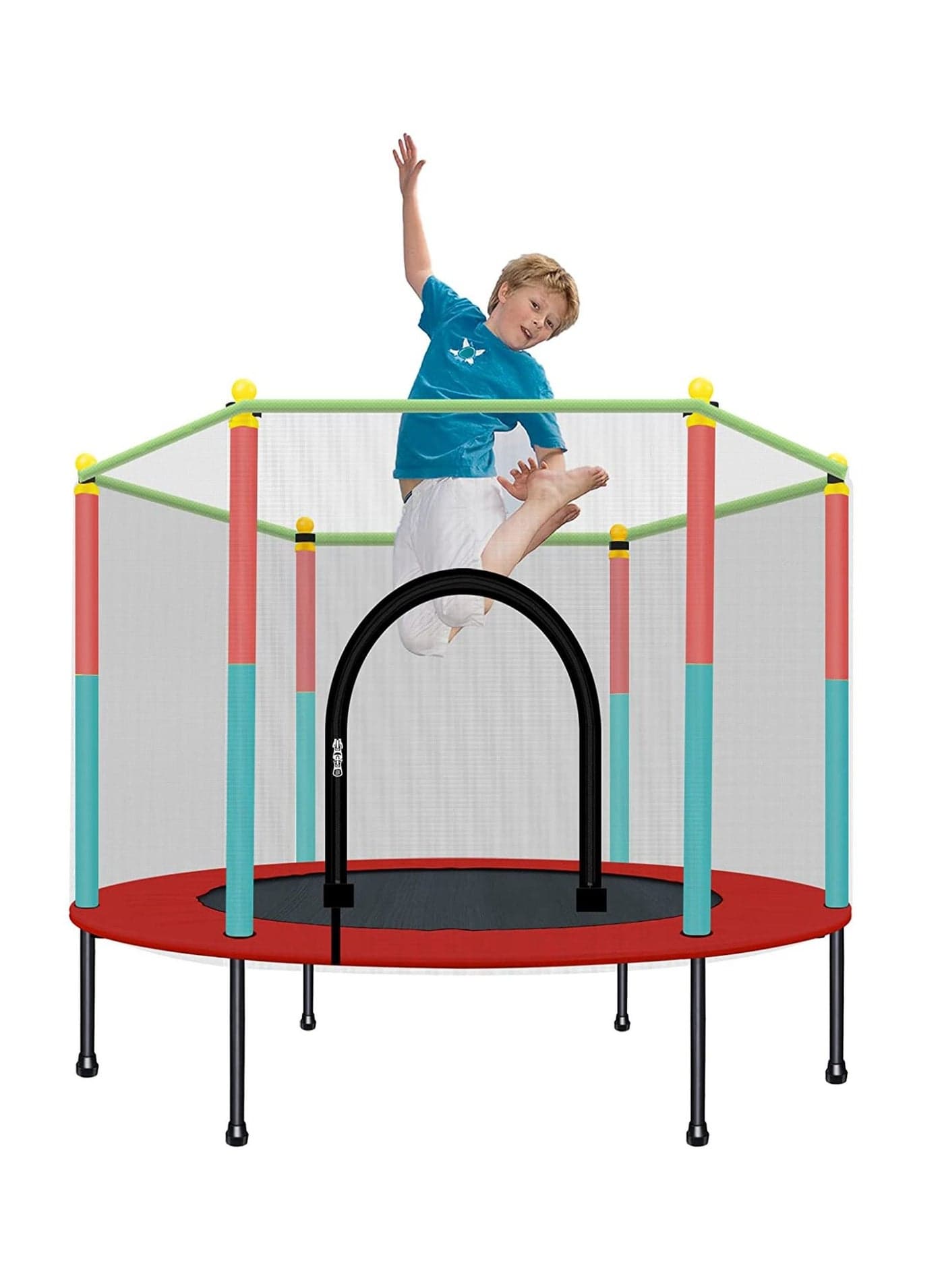 Kids Bouncer Baby Jumper Indoor Trampoline Baby Children Bouncers with Guardrail Fitness Adult Trampoline Kid Jumpers