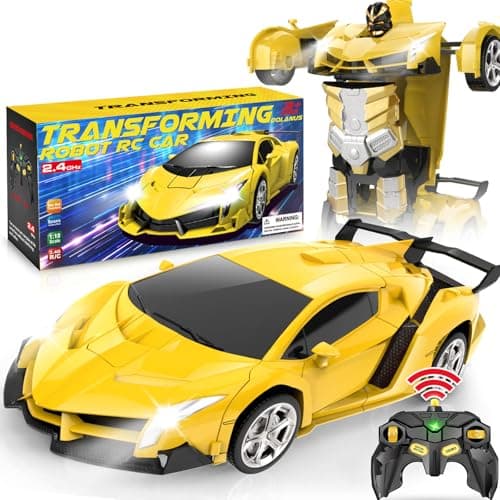Dolanus Remote Control Car Transform Robot RC Cars Toys for Ages 57 Kids Toys 4 Year Old Boy Toys Toys for 3 4 5 6 7 8 10 12 Years Old Boy Gifts for Boys Kids Toddlers Birthday