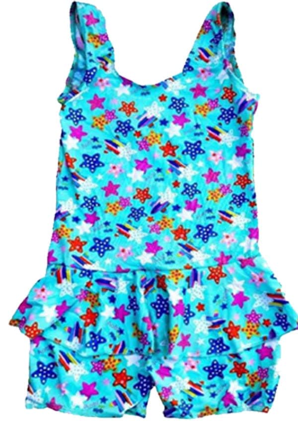 TEMPEST Girls Swimming Costume | Swim Suit | Swimwear | Swimming Dress for Girls (8-9 Years)