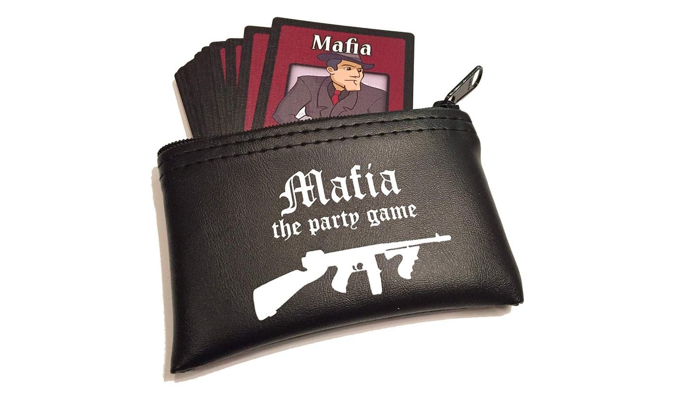 Apostrophe Games Mafia The Party Game – Game of Lying, Bluffing, Deceit –38 Role Cards, Card Game for Adults and Teens – Interactive Board Game for Friends, Family