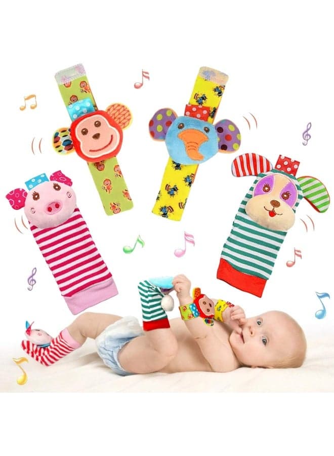 Infant Rattle Socks Toys Set