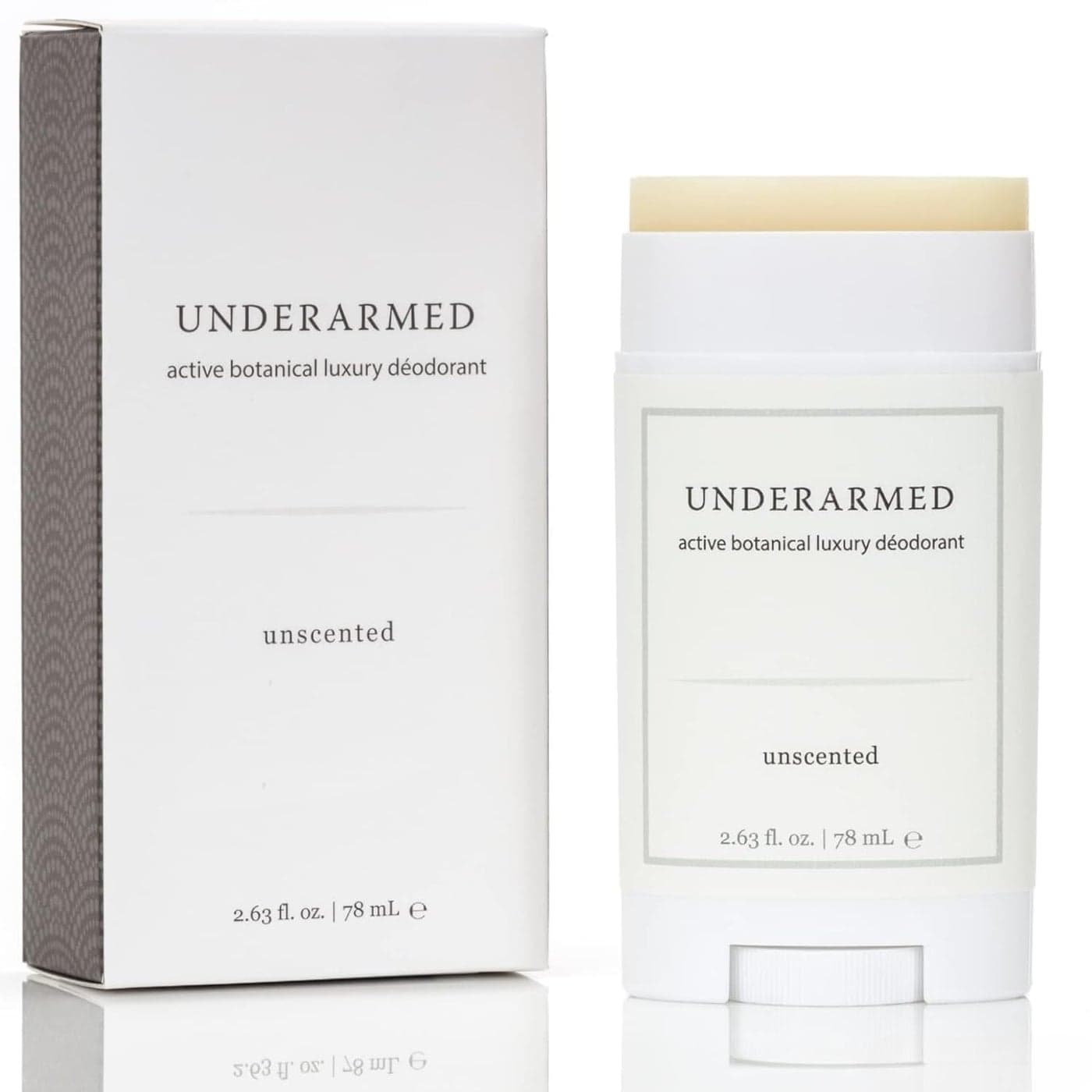 Underarmed Unscented AluminumFree Deodorant Coconut Essential Oils Baking Soda Raw Honey Mineral Salt NonGMO Vegan Formula For Women Men