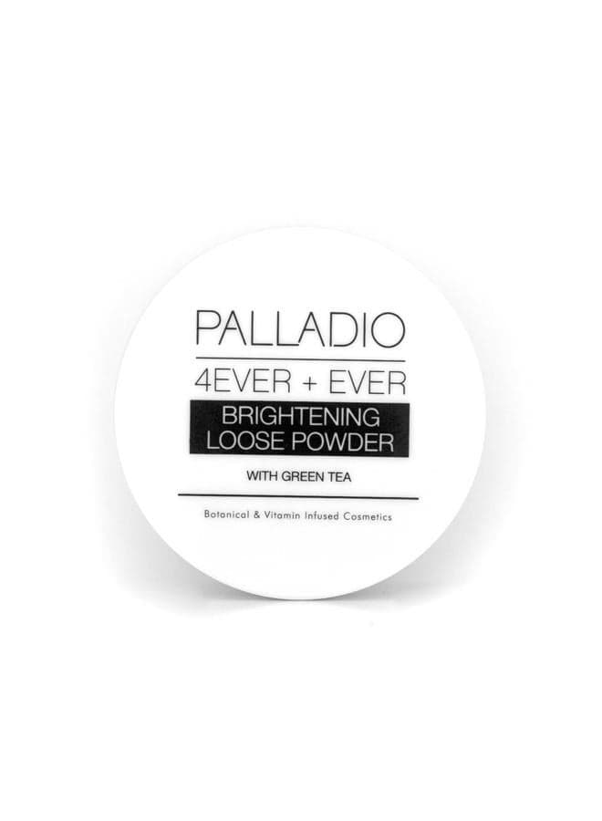 4 Ever+Ever Mattifying Loose Setting Powder, Brighten Dark Circles, Lightens, and Creates a Look Of Luminosity, Soft, Radiant Finish All Day Wear, (Brightening Powder)