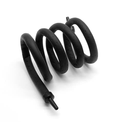 LDEXIN Aquarium Flexible Rubber Wall Air Curtain Bubble Tube for Fish Tank Soft Rubber Tube Hose Oxygen Diffuser Tube 120cm/47.2“ Length