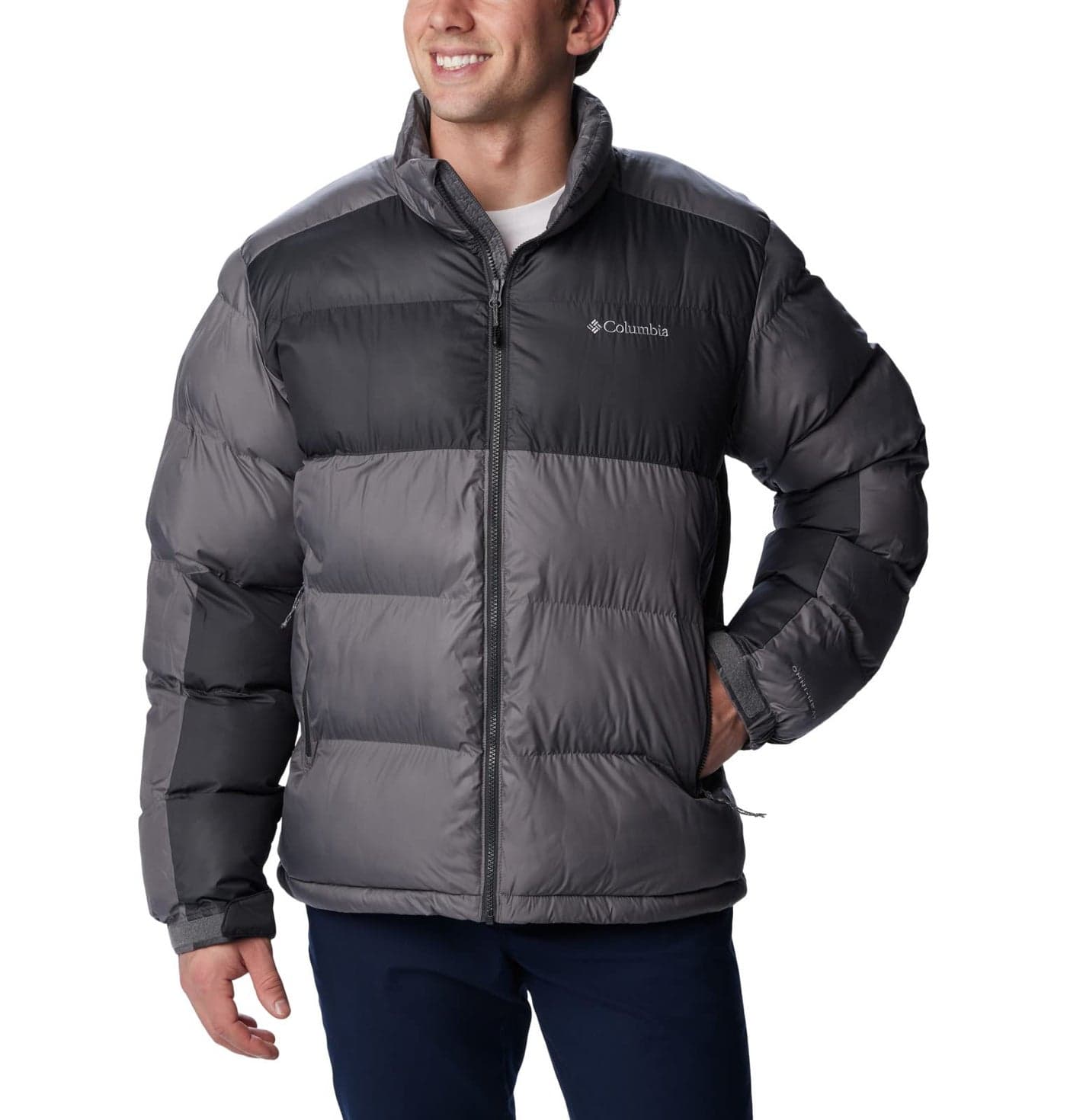 Columbia Men's Pike Lake II Jacket, 2024 City Grey/Shark, Medium