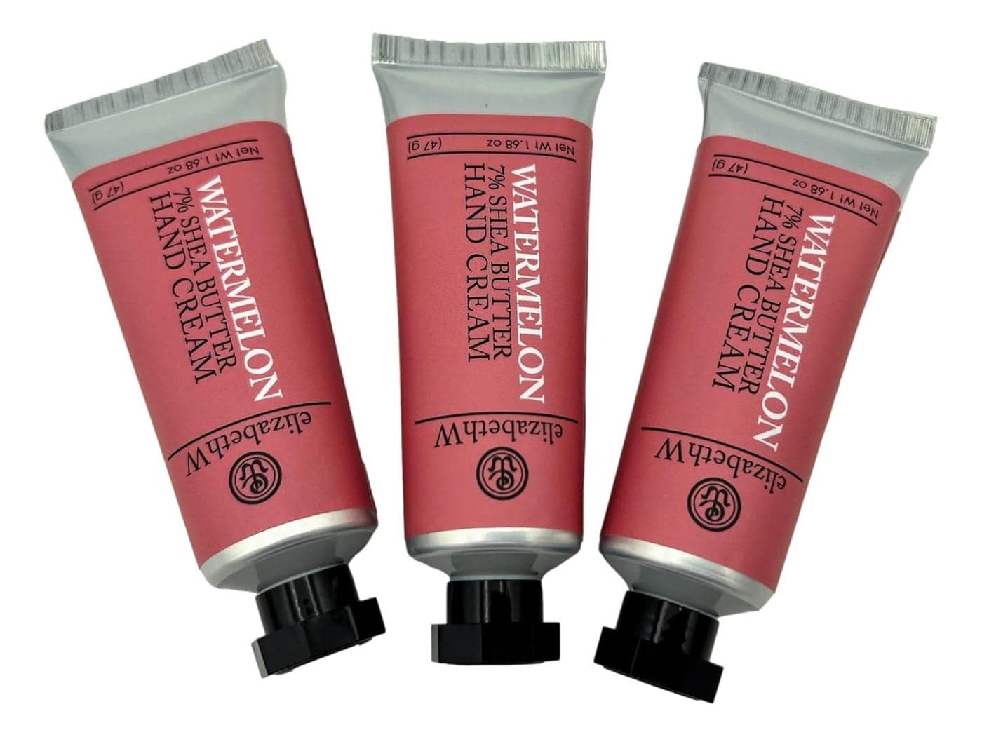 elizabeth W elizabethW Watermelon Hand Cream 168 Ounces Set of 3 White