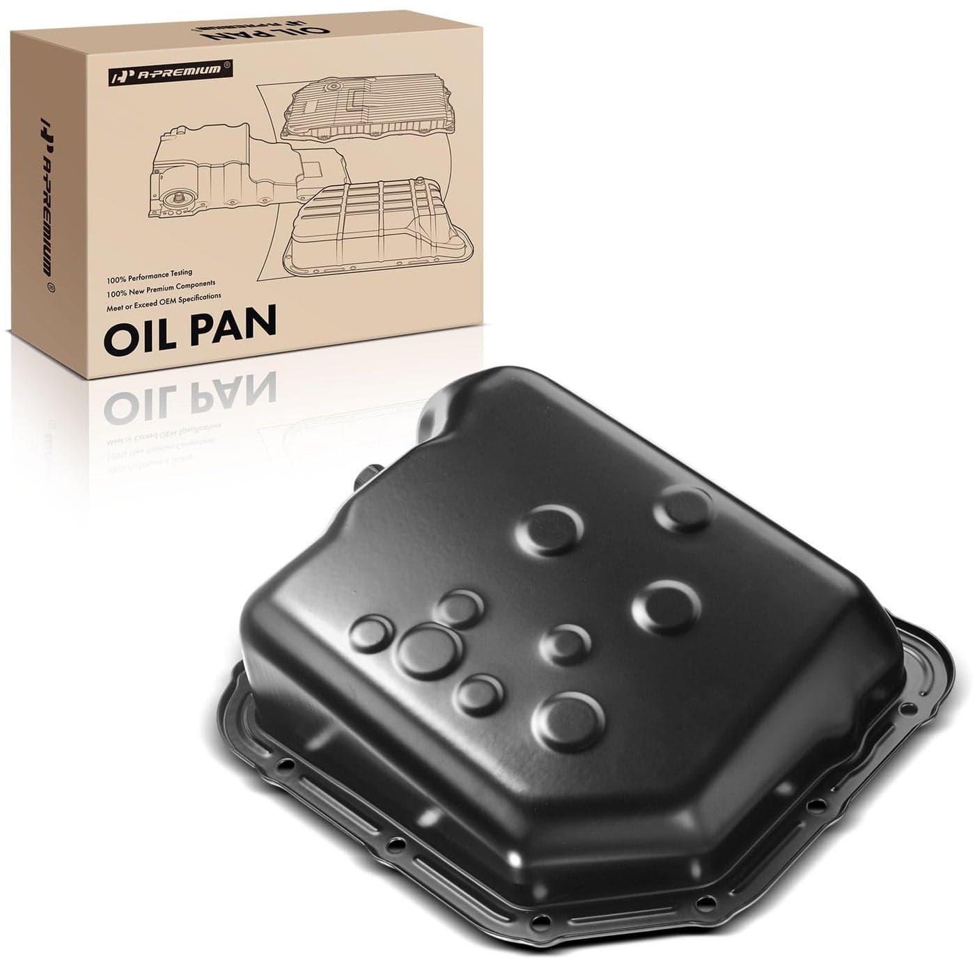 APremium Transmission Oil Pan with Drain Plug Compatible with Hyundai Accent 20002010 Dodge Attitude 20062008 Verna 20042005 Kia Rio 20062011 Rio5 20062011 14L 16L