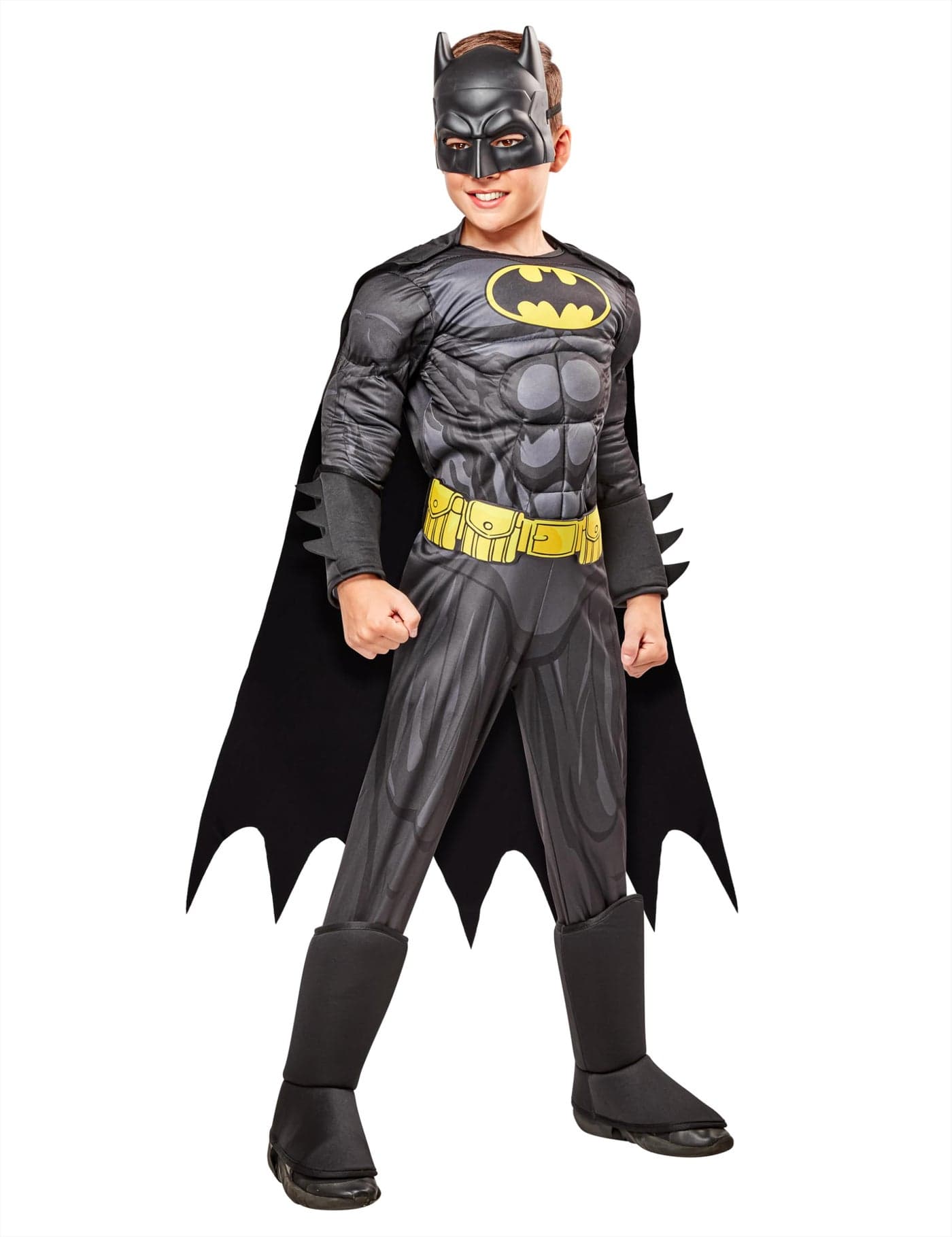 Rubies DC Comics Deluxe Boys Batman Costume for Themed Parties and Halloween Medium