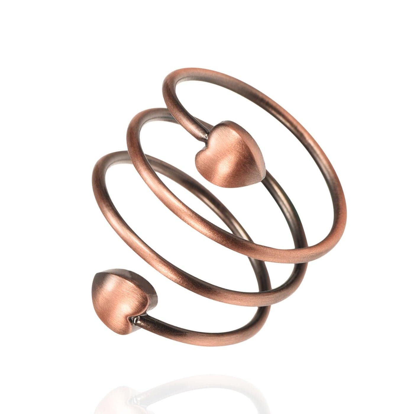 UtenoTureH Copper Rings 99 Pure Copper Adjustable Magnetic Ring for Women Fahion Jewelry Gifts C