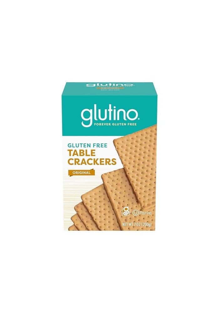 Glutino Gluten Free Table Crackers Premium Squares Original 7 oz