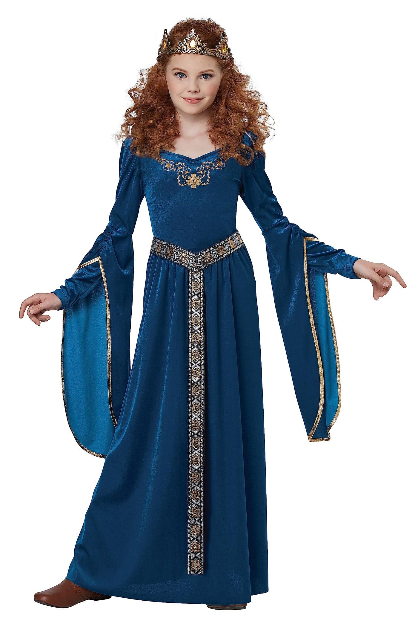 Medieval Princess Costume for Girls XLarge