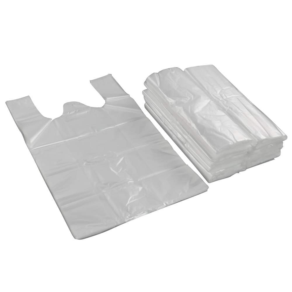 Kekow 400 Count Clear Plastic Tshirt Shopping Bag