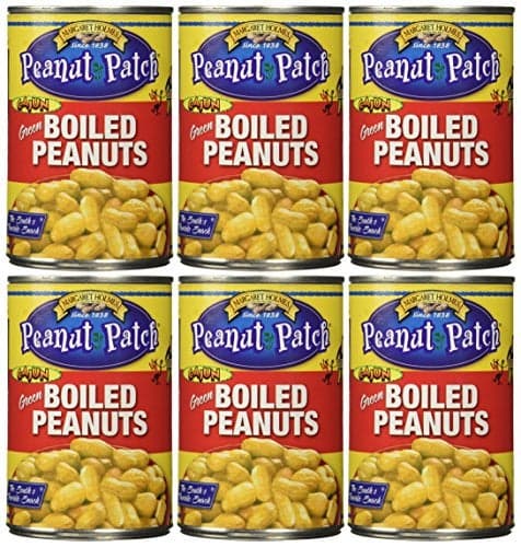 Margaret Holmes 6 Piece Cajun Style Boiled Peanuts 595 Pound Pack of 6
